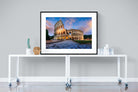 Colosseum-Wall_Art-120 x 90cm-Framed Print-Black-Pixalot