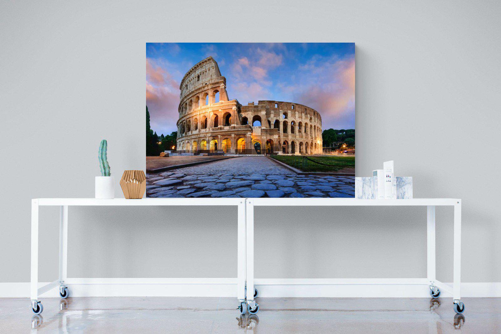 Colosseum-Wall_Art-120 x 90cm-Mounted Canvas-No Frame-Pixalot