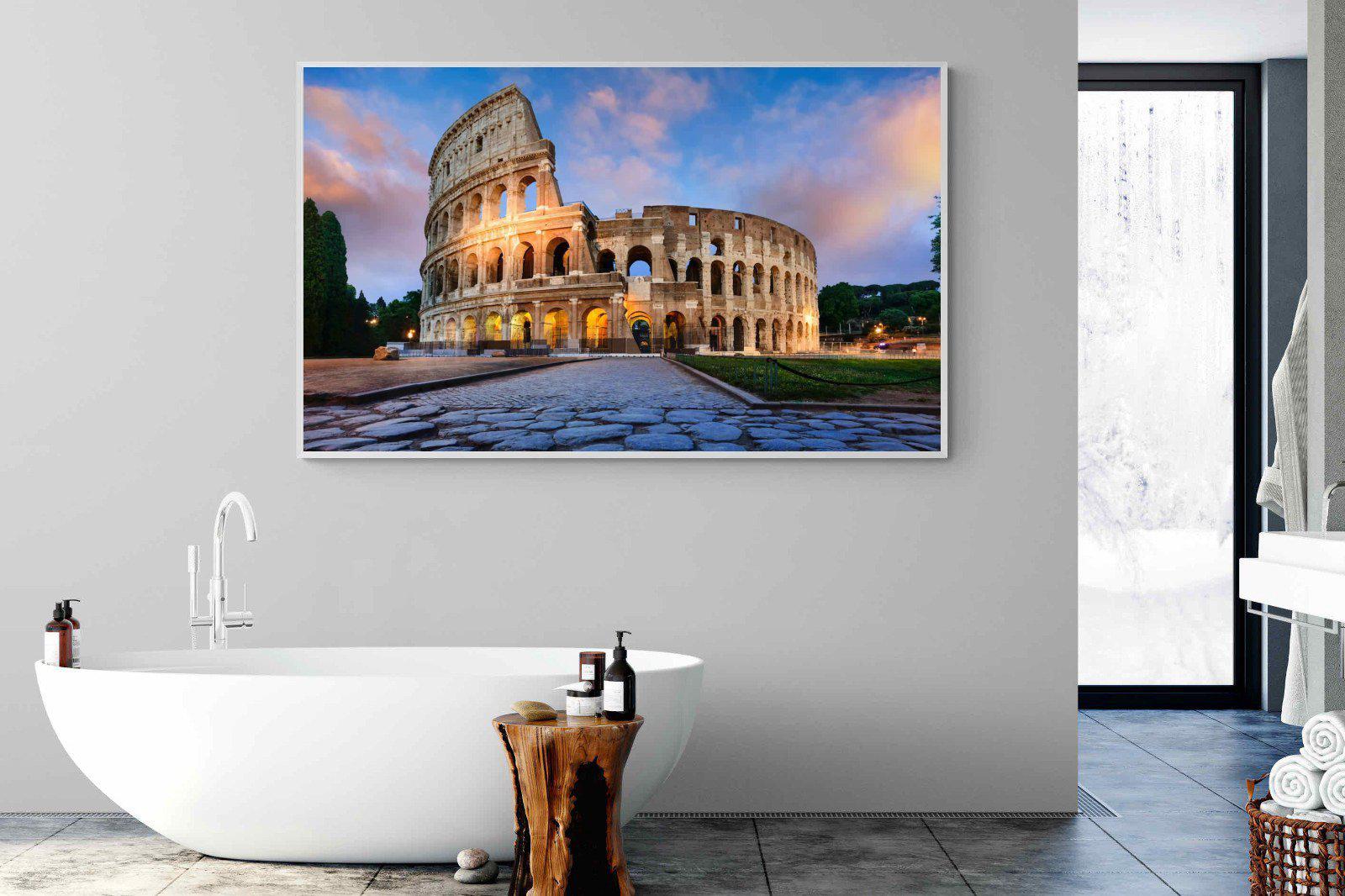 Colosseum-Wall_Art-180 x 110cm-Mounted Canvas-White-Pixalot