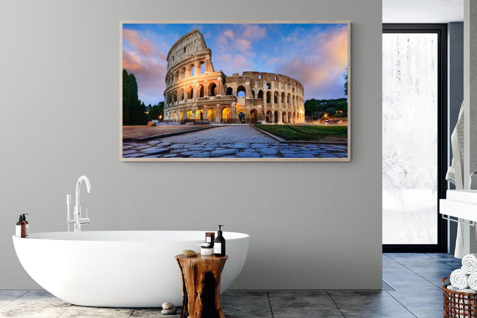Colosseum-Wall_Art-180 x 110cm-Mounted Canvas-Wood-Pixalot