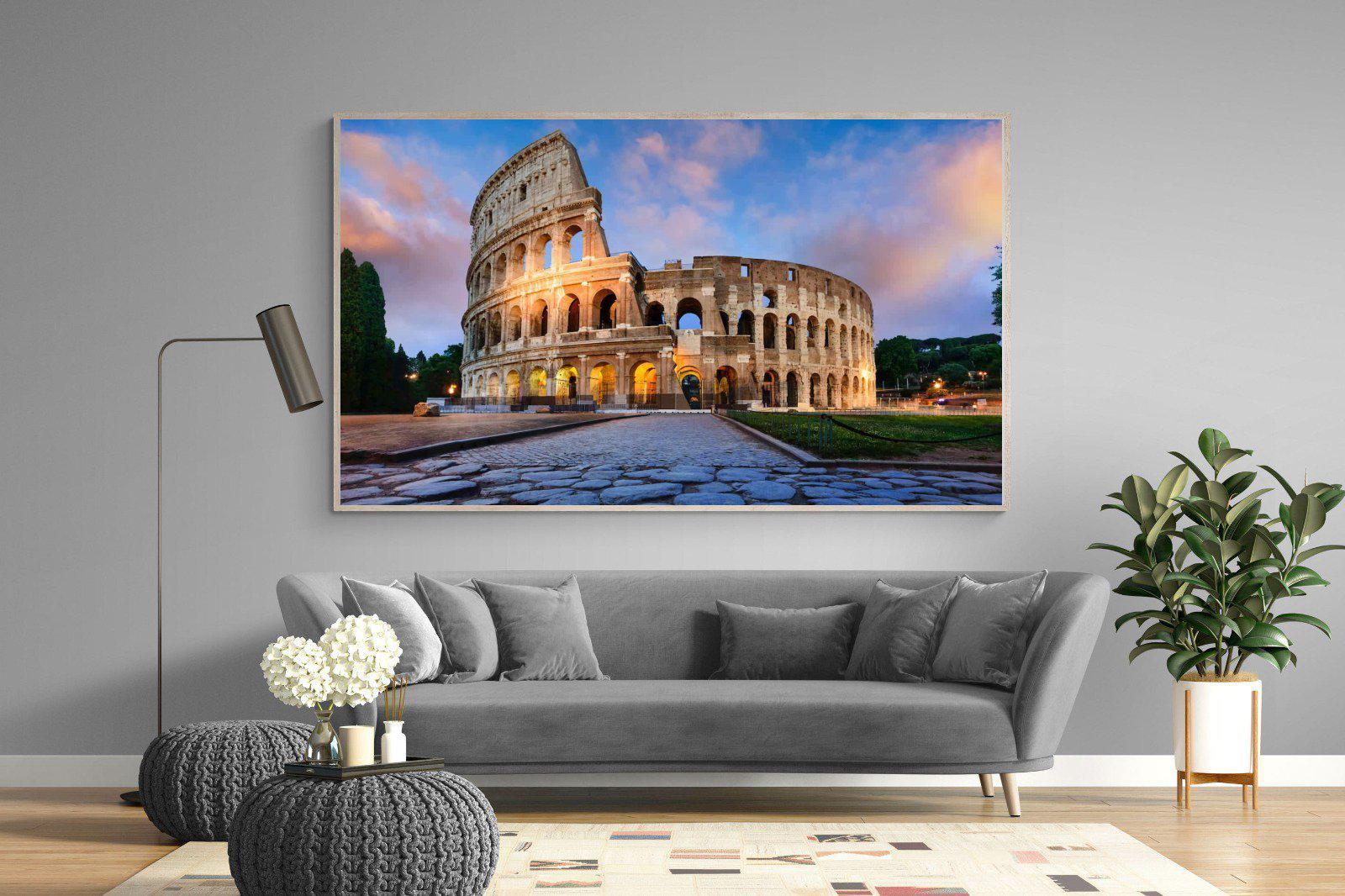 Colosseum-Wall_Art-220 x 130cm-Mounted Canvas-Wood-Pixalot