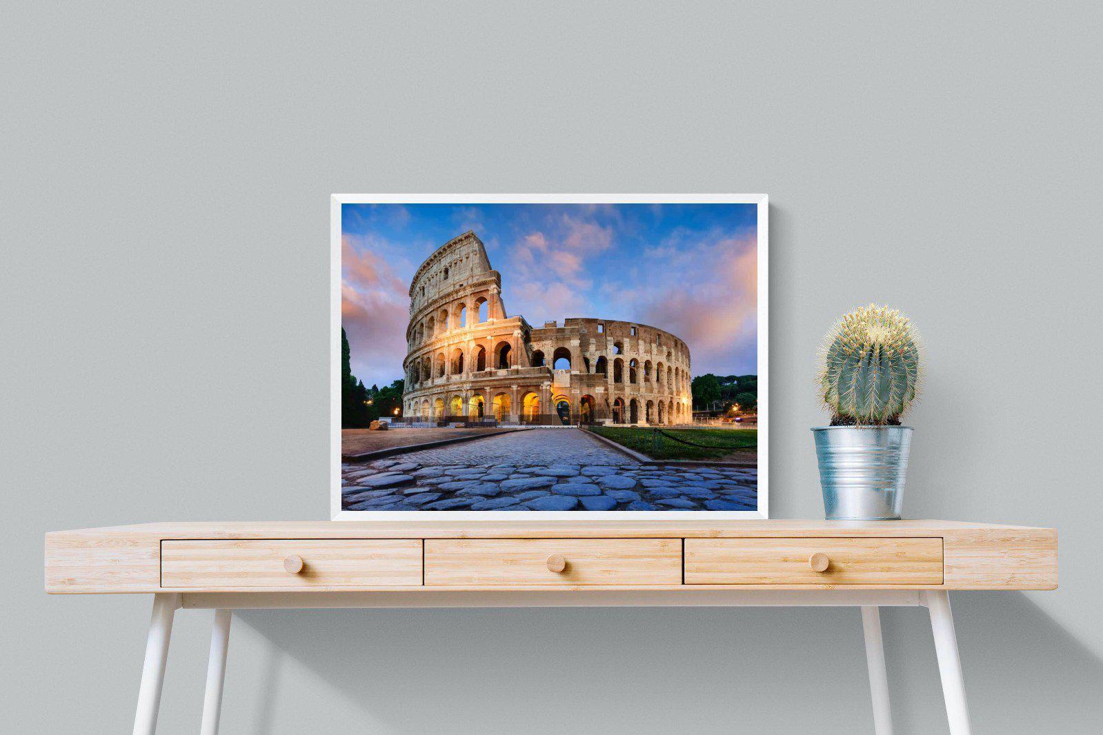 Colosseum-Wall_Art-80 x 60cm-Mounted Canvas-White-Pixalot