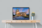 Colosseum-Wall_Art-80 x 60cm-Mounted Canvas-Black-Pixalot
