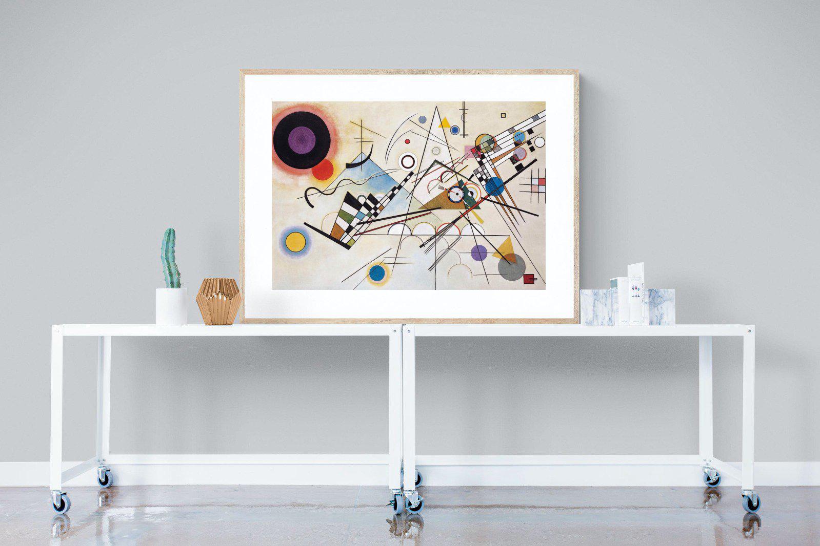 Composition VIII-Wall_Art-120 x 90cm-Framed Print-Wood-Pixalot