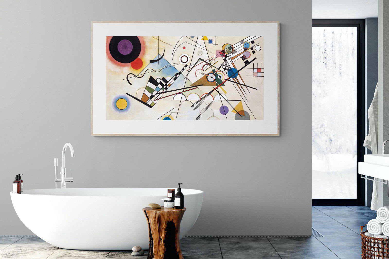 Composition VIII-Wall_Art-180 x 110cm-Framed Print-Wood-Pixalot