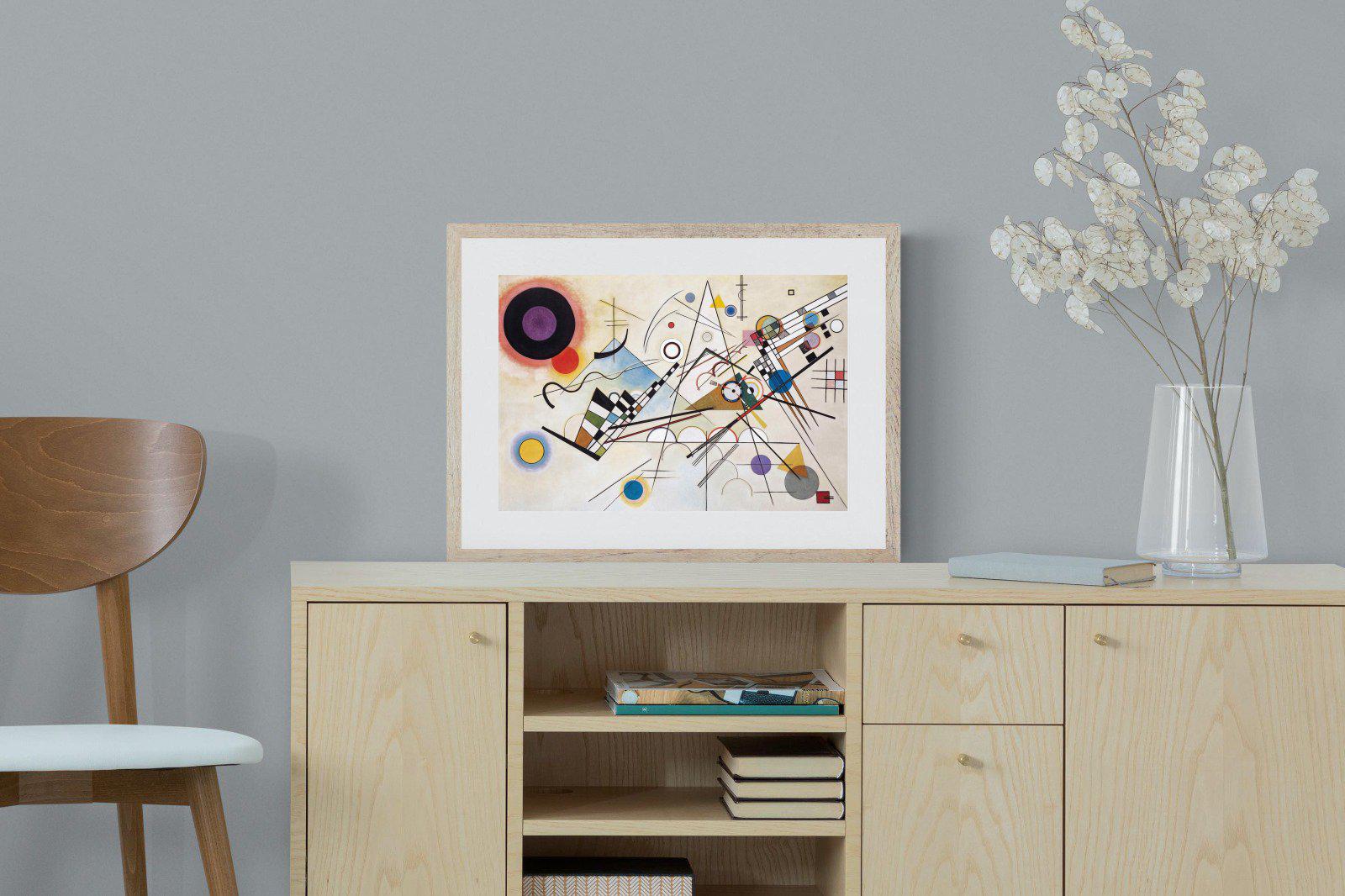 Composition VIII-Wall_Art-60 x 45cm-Framed Print-Wood-Pixalot