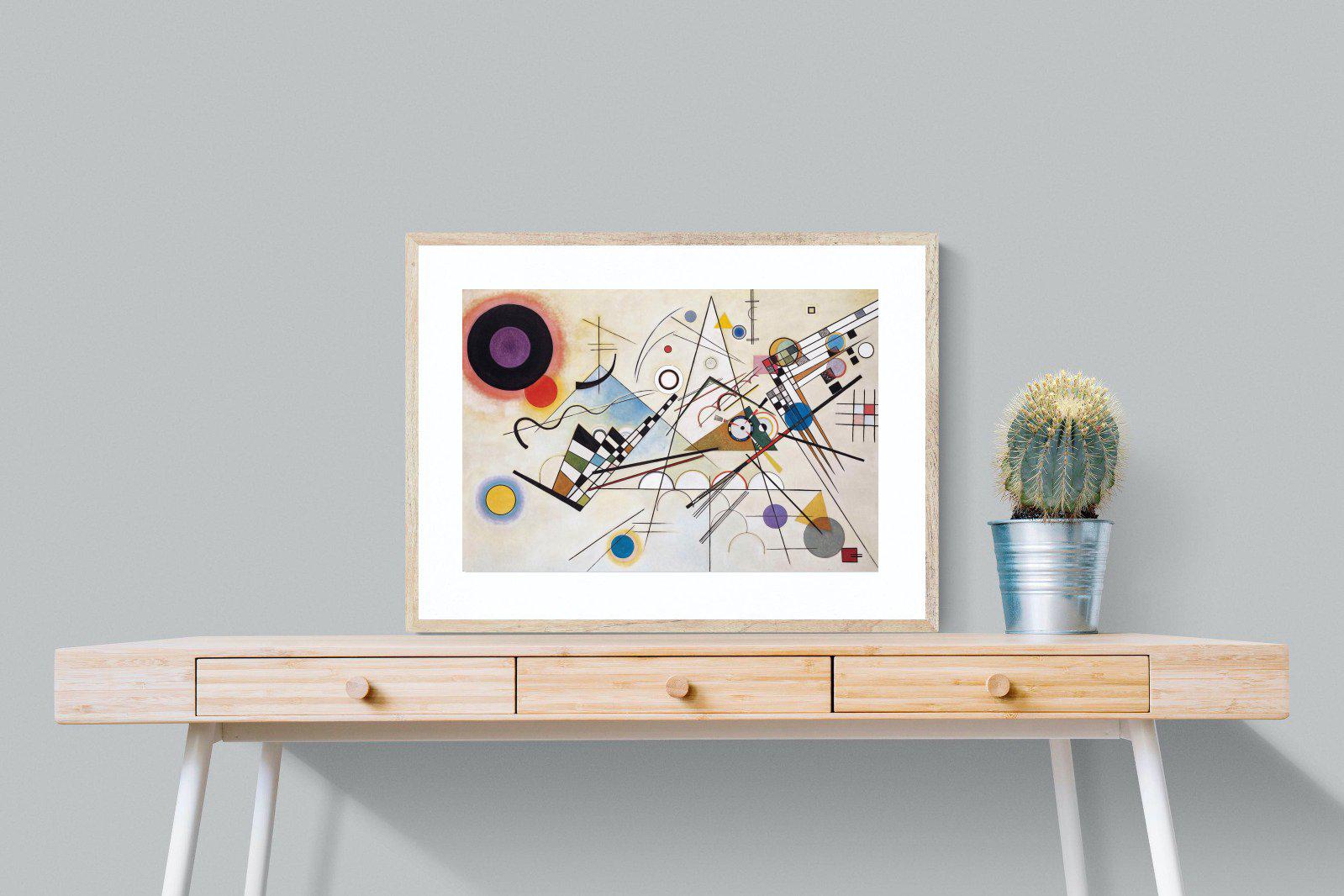Composition VIII-Wall_Art-80 x 60cm-Framed Print-Wood-Pixalot