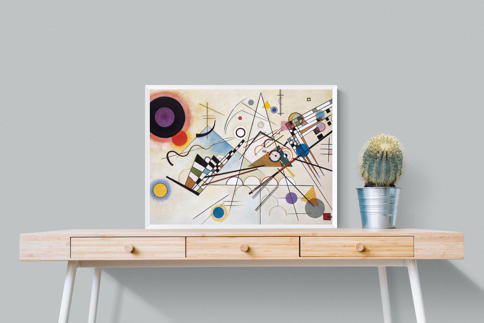 Composition VIII-Wall_Art-80 x 60cm-Mounted Canvas-White-Pixalot