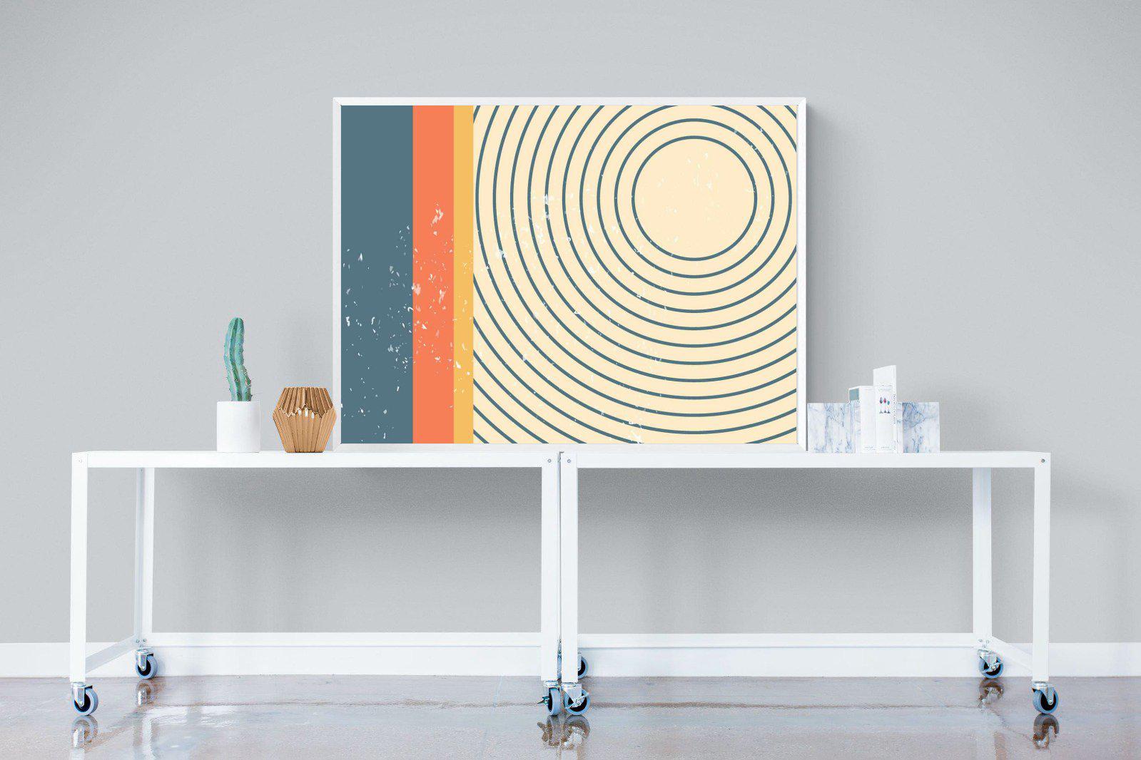 Concentric-Wall_Art-120 x 90cm-Mounted Canvas-White-Pixalot
