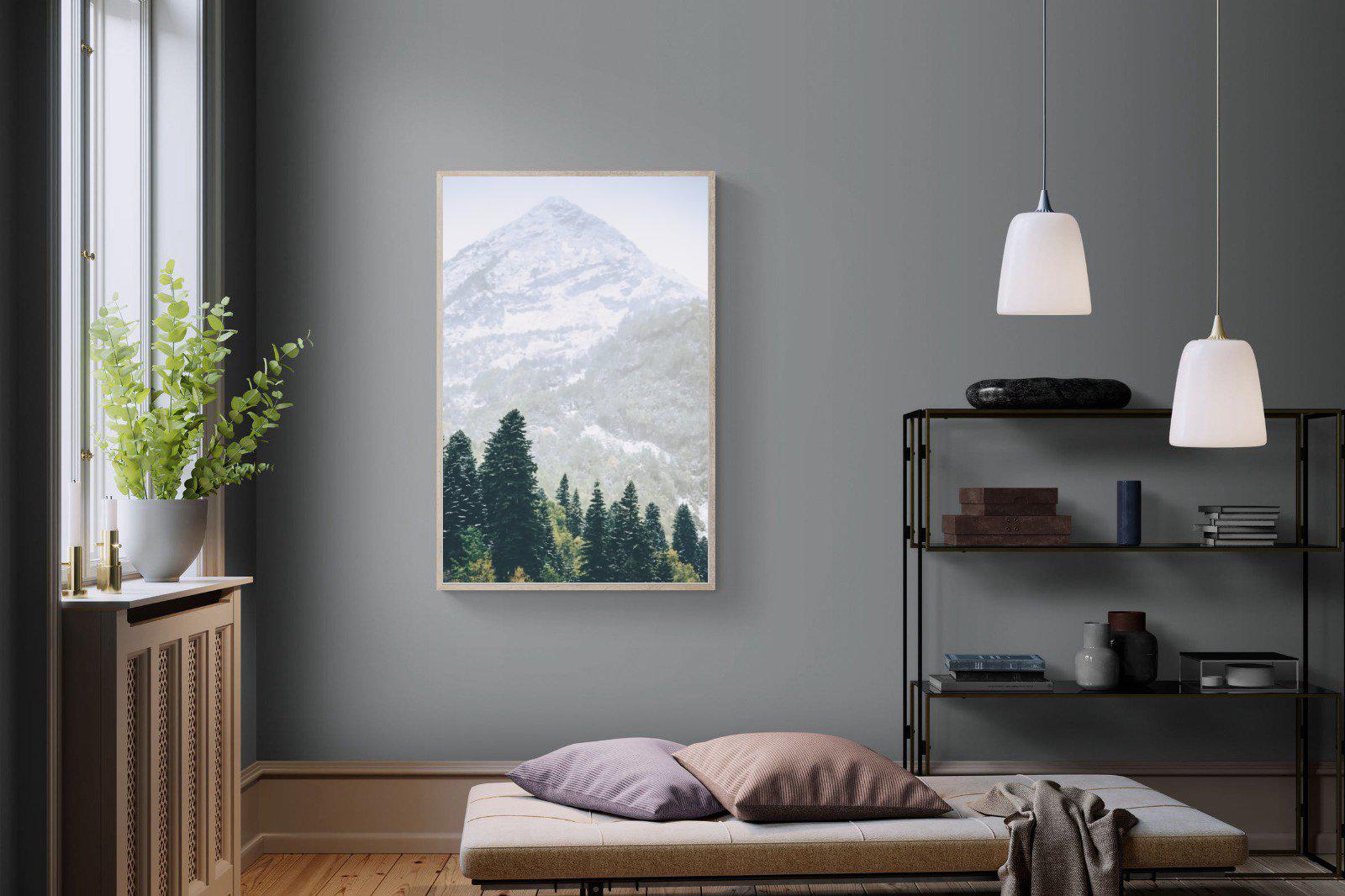 Coniferous Forest-Wall_Art-100 x 150cm-Mounted Canvas-Wood-Pixalot