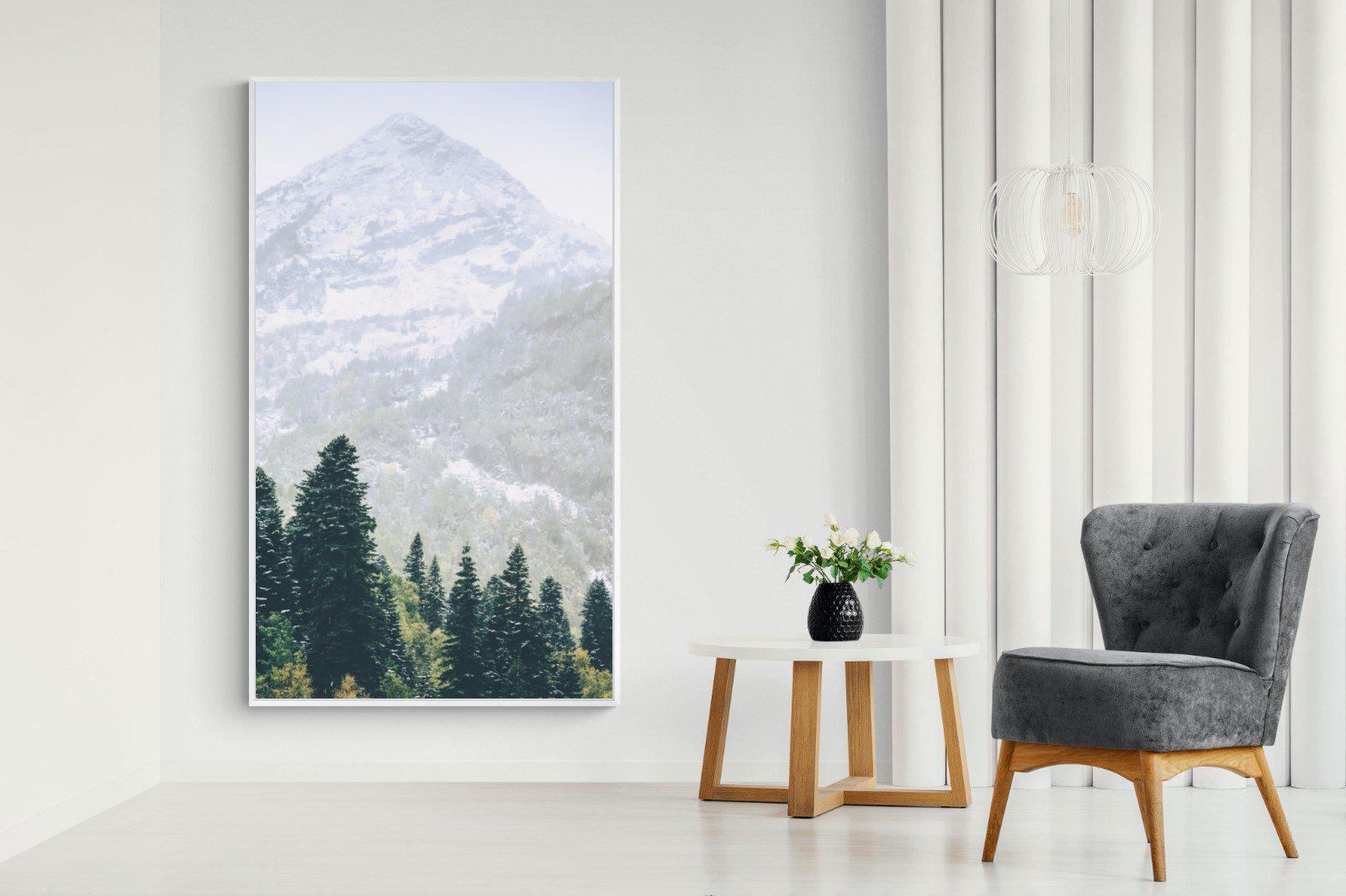 Coniferous Forest-Wall_Art-130 x 220cm-Mounted Canvas-White-Pixalot