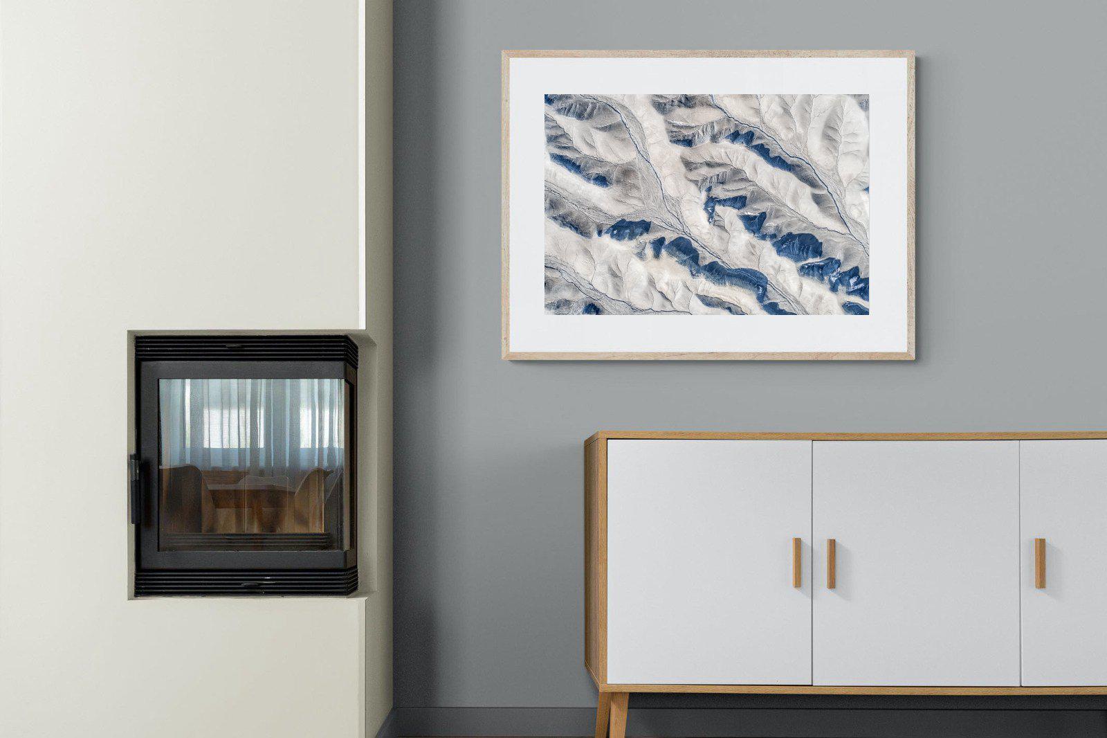 Contours-Wall_Art-100 x 75cm-Framed Print-Wood-Pixalot