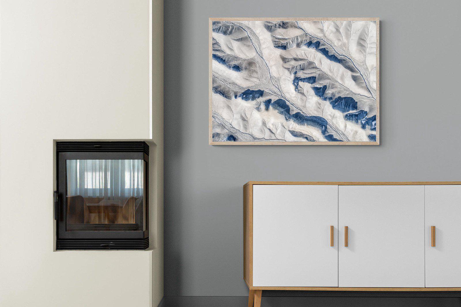 Contours-Wall_Art-100 x 75cm-Mounted Canvas-Wood-Pixalot
