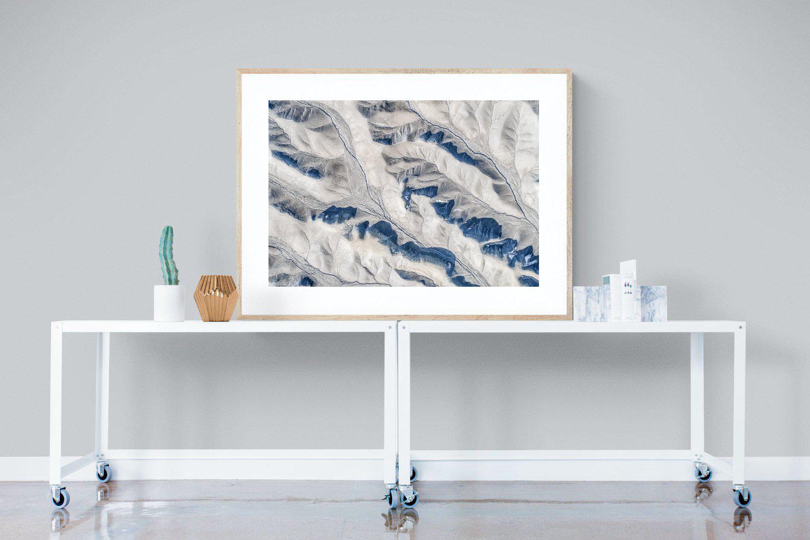 Contours-Wall_Art-120 x 90cm-Framed Print-Wood-Pixalot