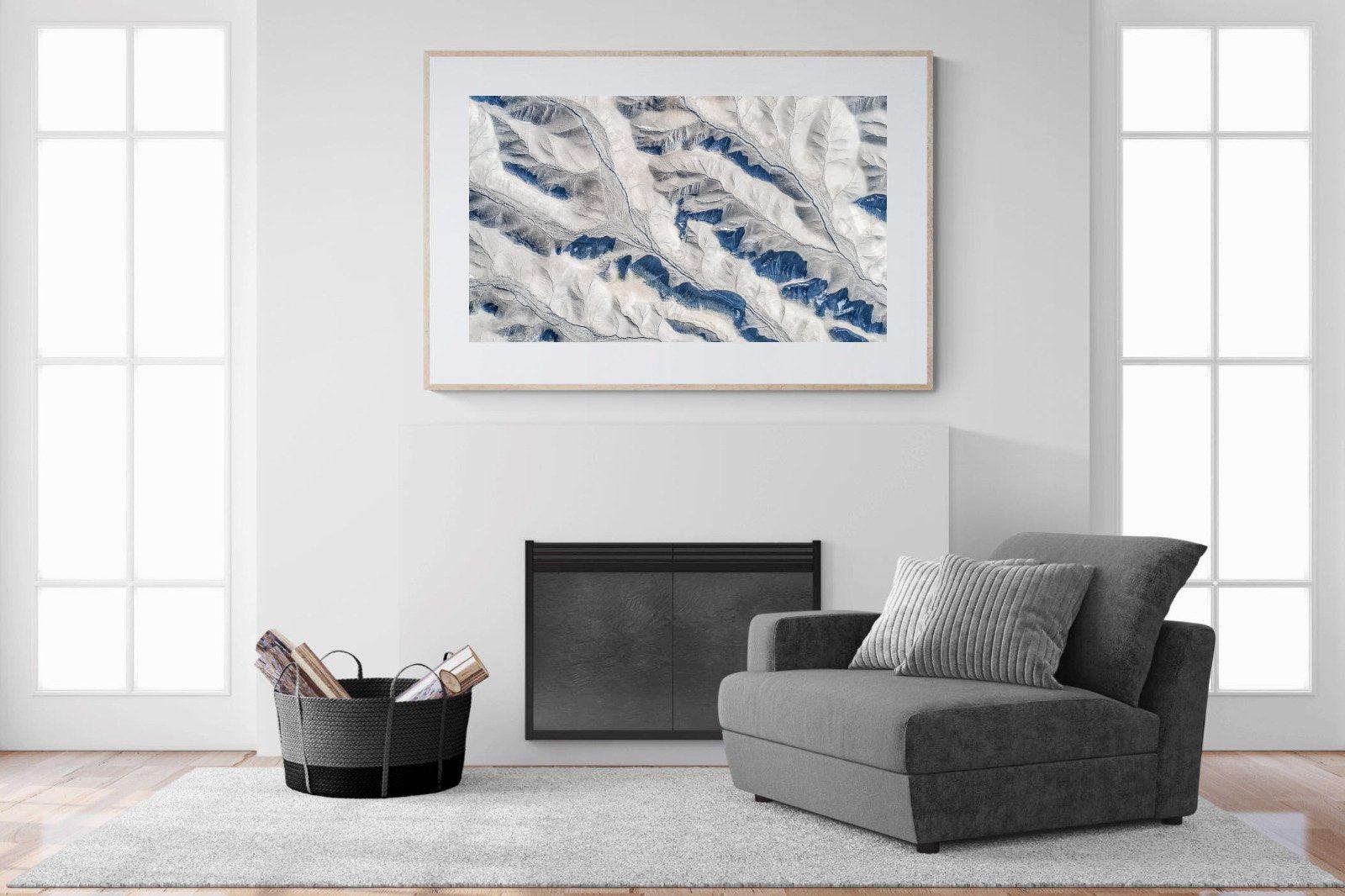 Contours-Wall_Art-150 x 100cm-Framed Print-Wood-Pixalot