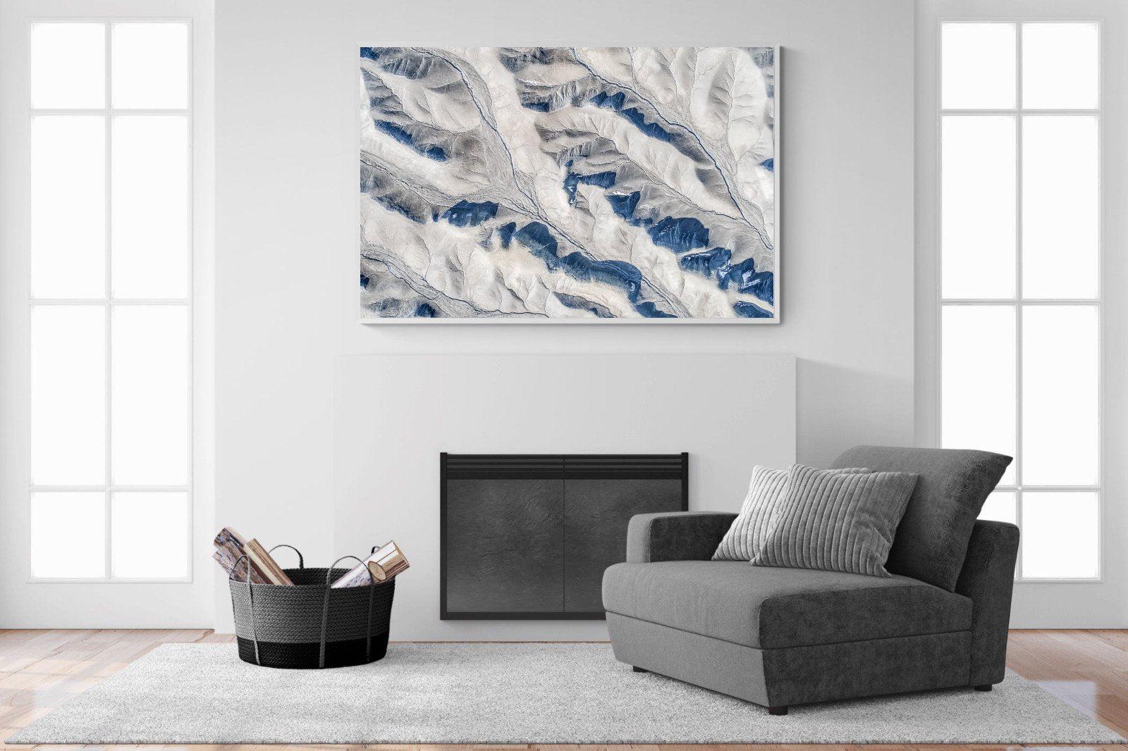 Contours-Wall_Art-150 x 100cm-Mounted Canvas-White-Pixalot
