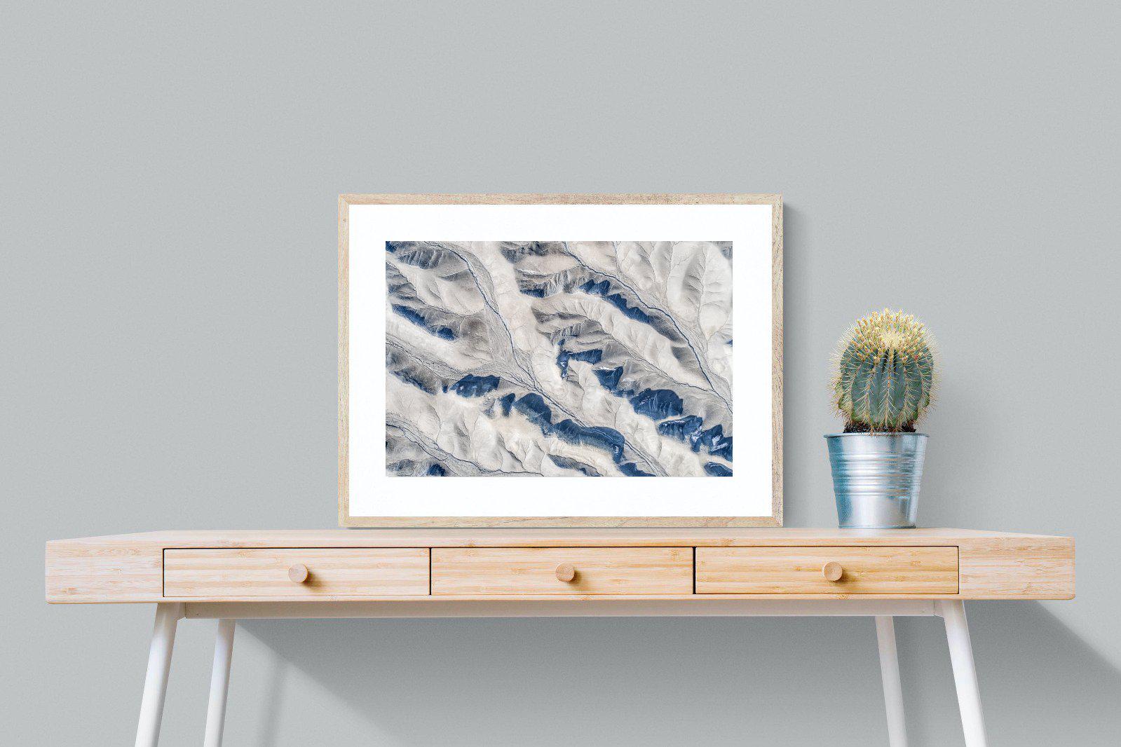 Contours-Wall_Art-80 x 60cm-Framed Print-Wood-Pixalot