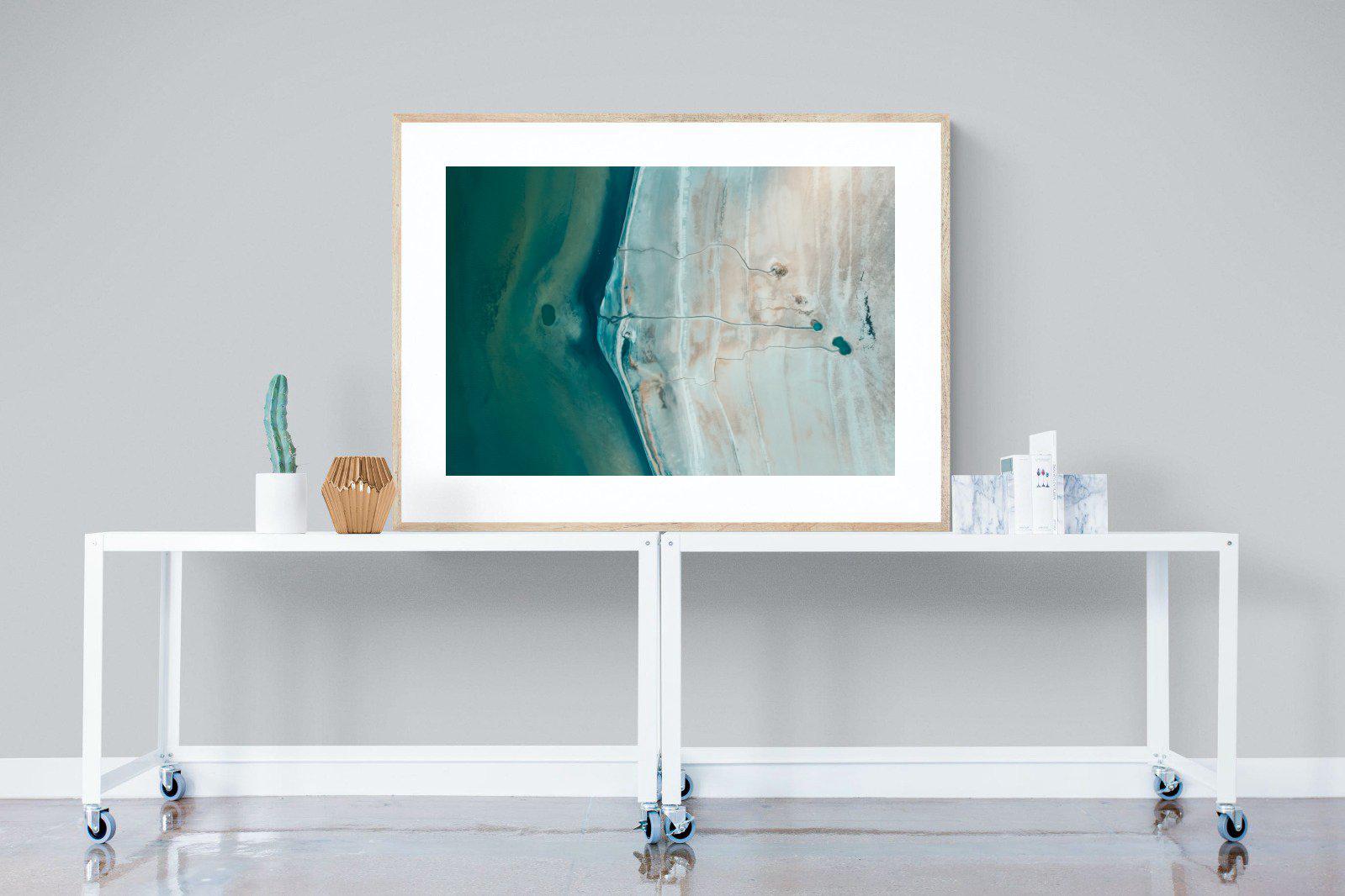 Converging Landscape-Wall_Art-120 x 90cm-Framed Print-Wood-Pixalot