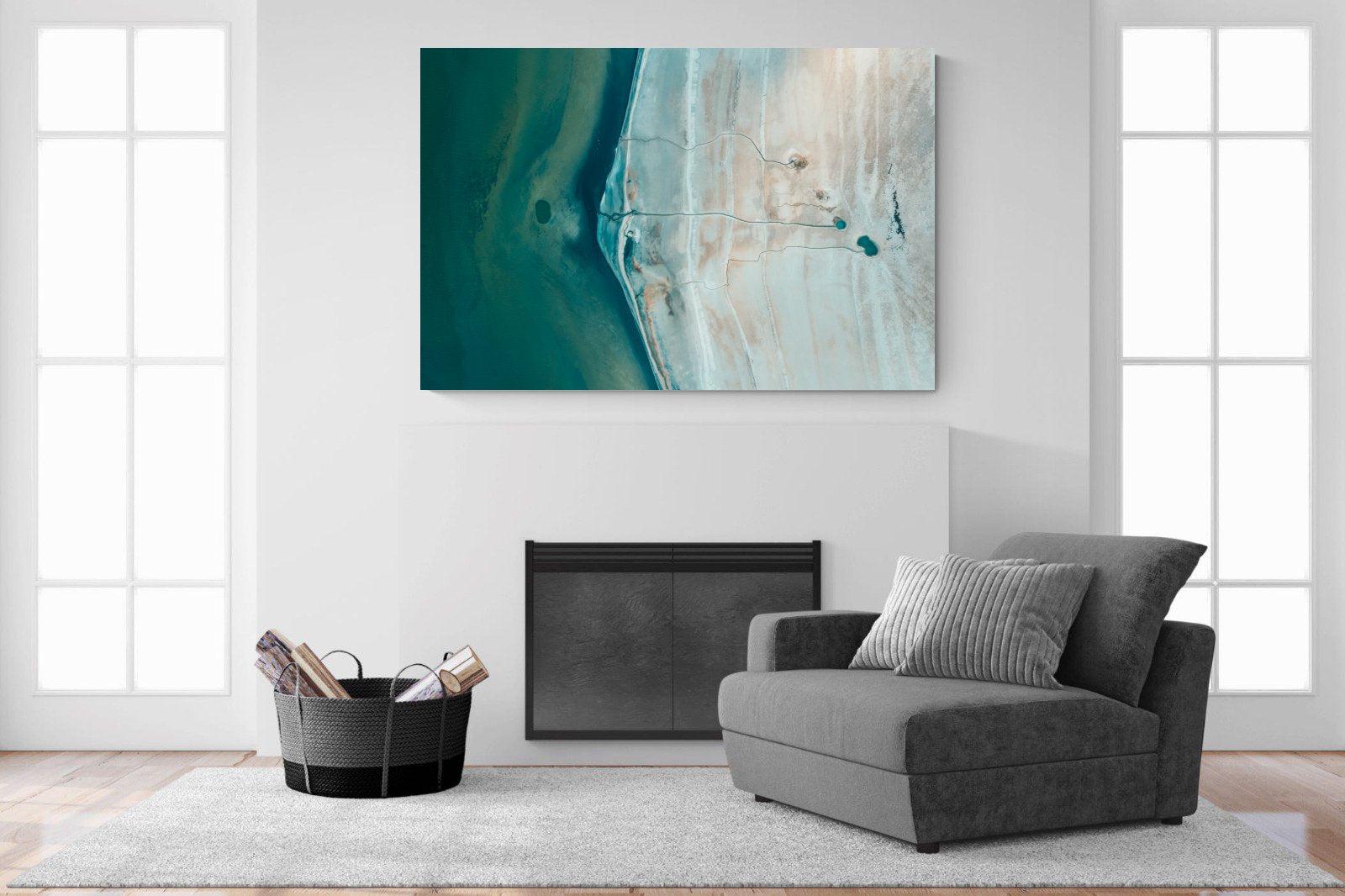 Converging Landscape-Wall_Art-150 x 100cm-Mounted Canvas-No Frame-Pixalot