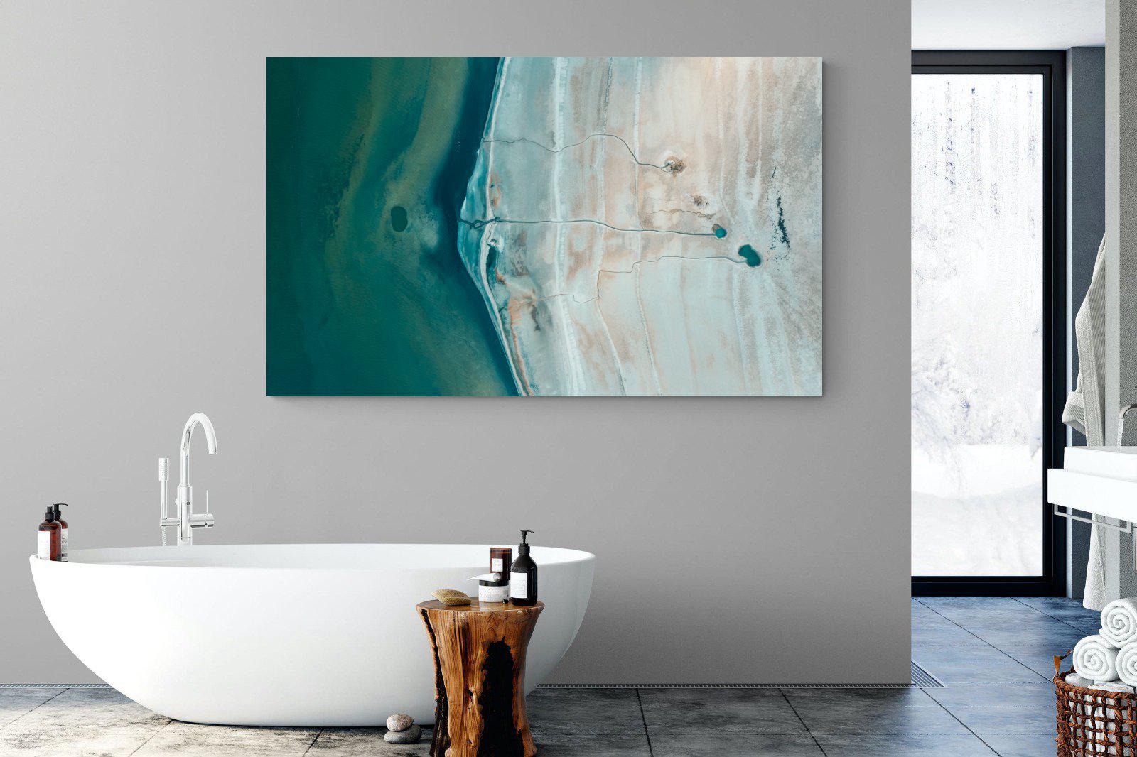 Converging Landscape-Wall_Art-180 x 110cm-Mounted Canvas-No Frame-Pixalot