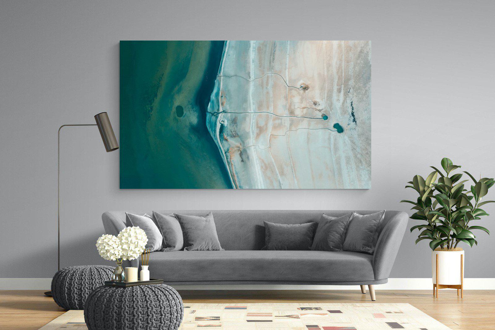 Converging Landscape-Wall_Art-220 x 130cm-Mounted Canvas-No Frame-Pixalot