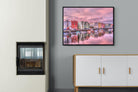 Copenhagen-Wall_Art-100 x 75cm-Mounted Canvas-Black-Pixalot