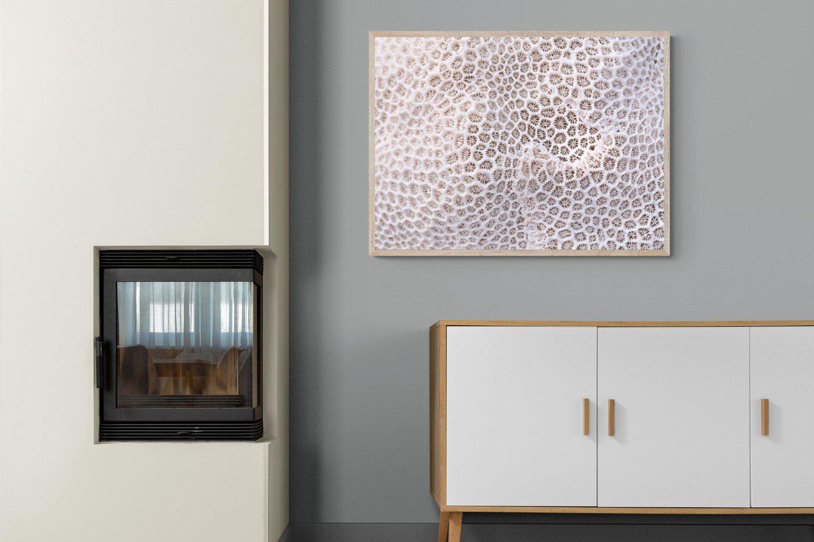 Coral-Wall_Art-100 x 75cm-Mounted Canvas-Wood-Pixalot