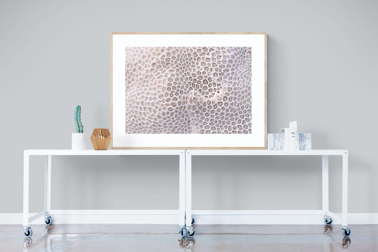 Coral-Wall_Art-120 x 90cm-Framed Print-Wood-Pixalot