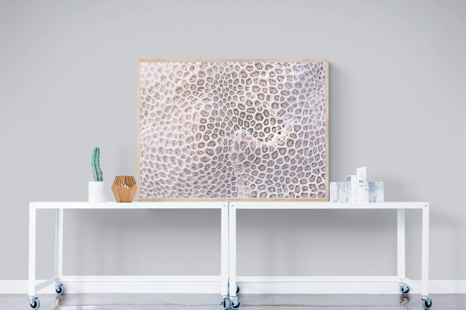 Coral-Wall_Art-120 x 90cm-Mounted Canvas-Wood-Pixalot