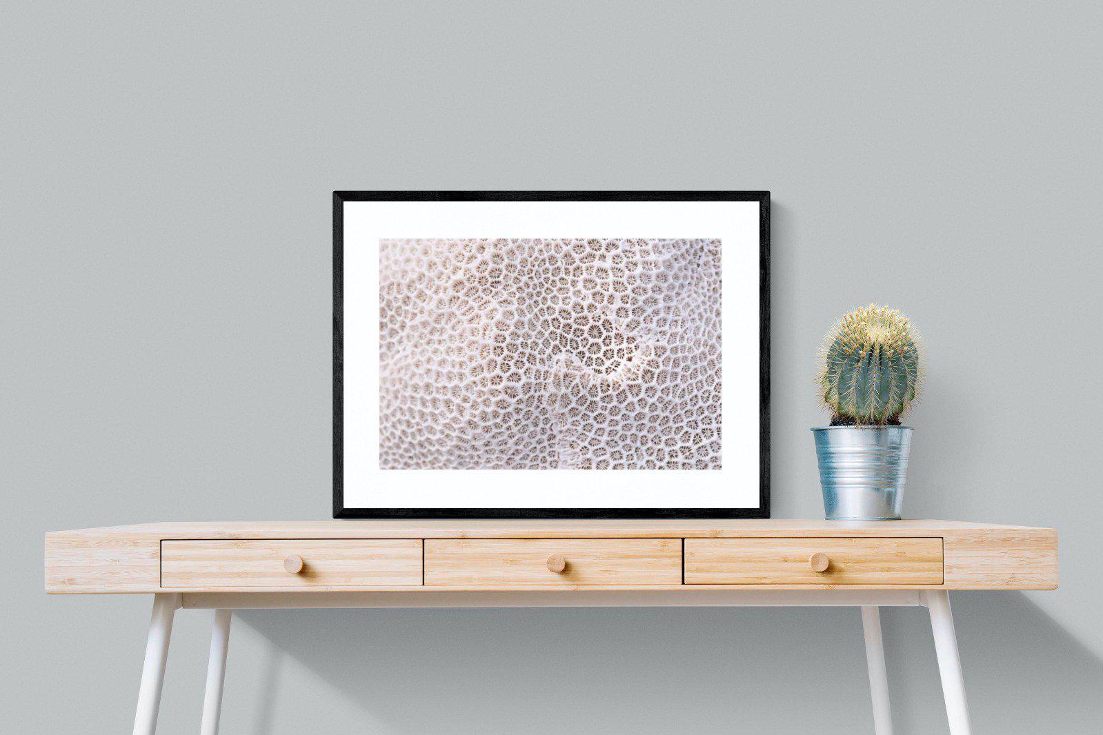 Coral-Wall_Art-80 x 60cm-Framed Print-Black-Pixalot