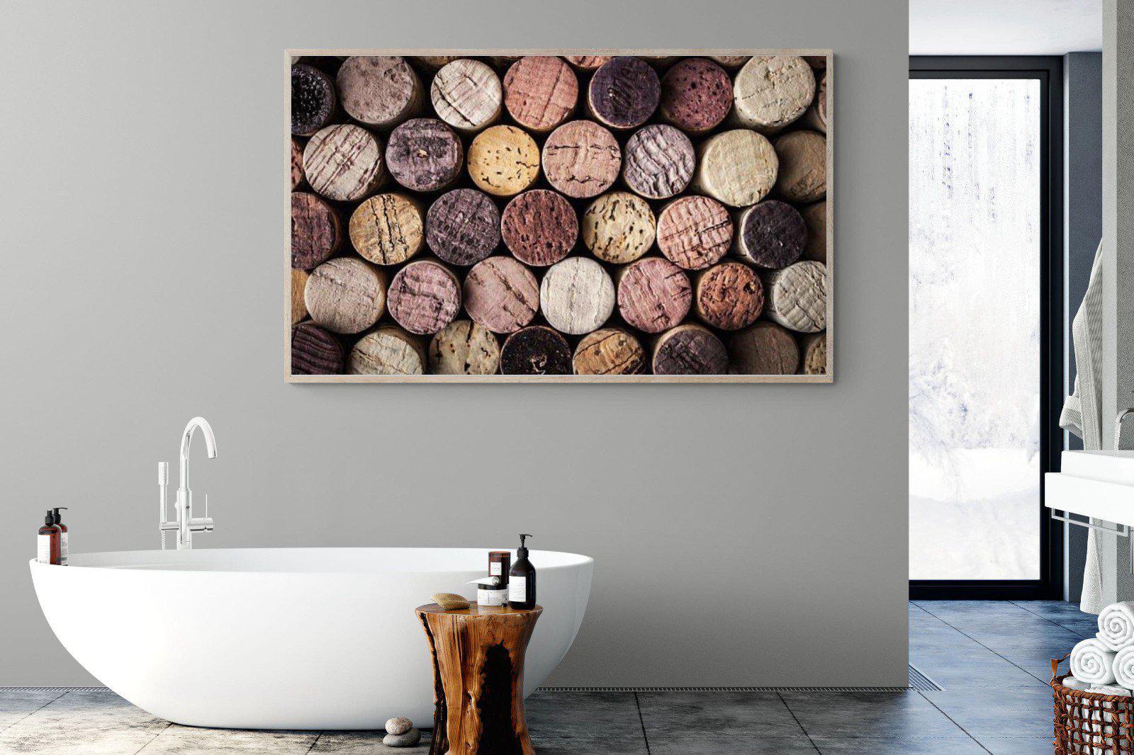 Corked-Wall_Art-180 x 110cm-Mounted Canvas-Wood-Pixalot
