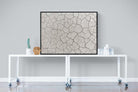 Cracked Clay-Wall_Art-120 x 90cm-Mounted Canvas-Black-Pixalot