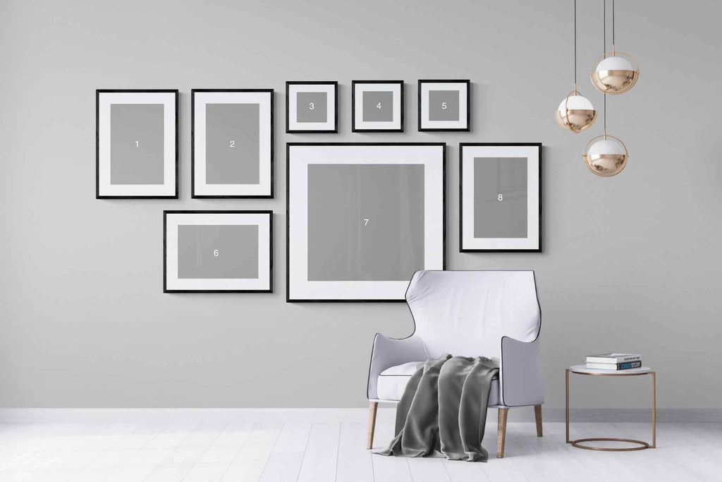 Create Your Own Gallery Wall-Wall_Art-Framed Print-Black-Pixalot