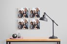 Create Your Own Squares Set-Wall_Art-30 x 30cm (x4)-Mounted Canvas-No Frame-Pixalot