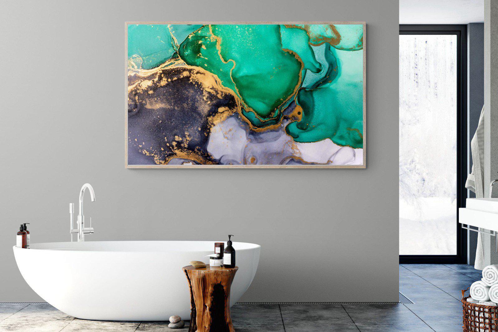Crème de Menthe-Wall_Art-180 x 110cm-Mounted Canvas-Wood-Pixalot