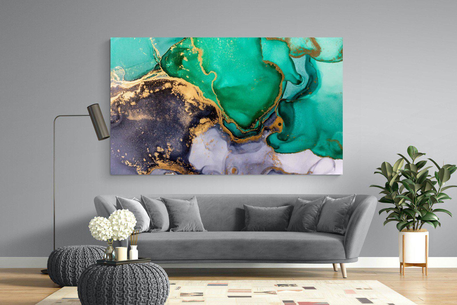 Crème de Menthe-Wall_Art-220 x 130cm-Mounted Canvas-No Frame-Pixalot
