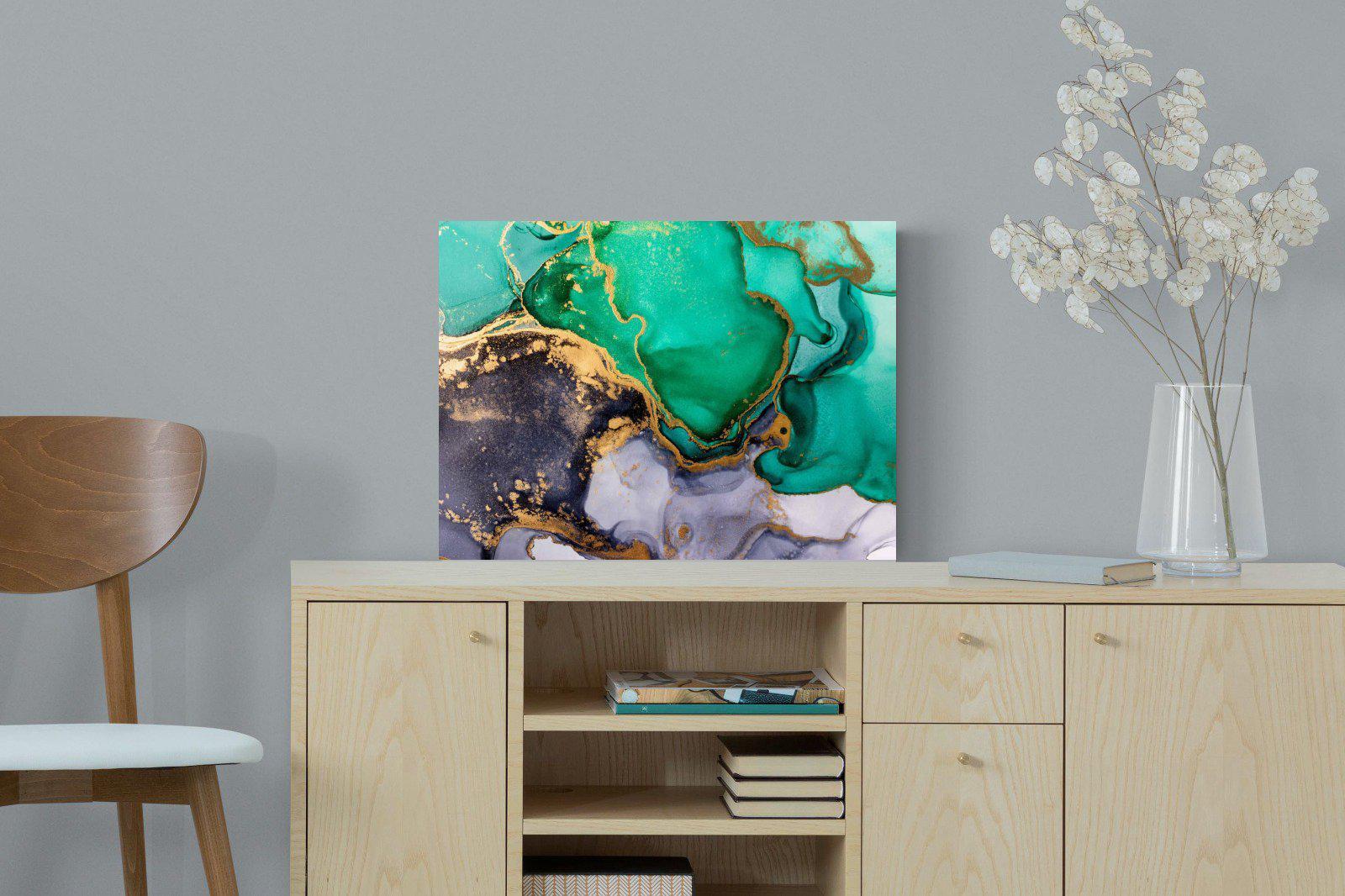 Crème de Menthe-Wall_Art-60 x 45cm-Mounted Canvas-No Frame-Pixalot