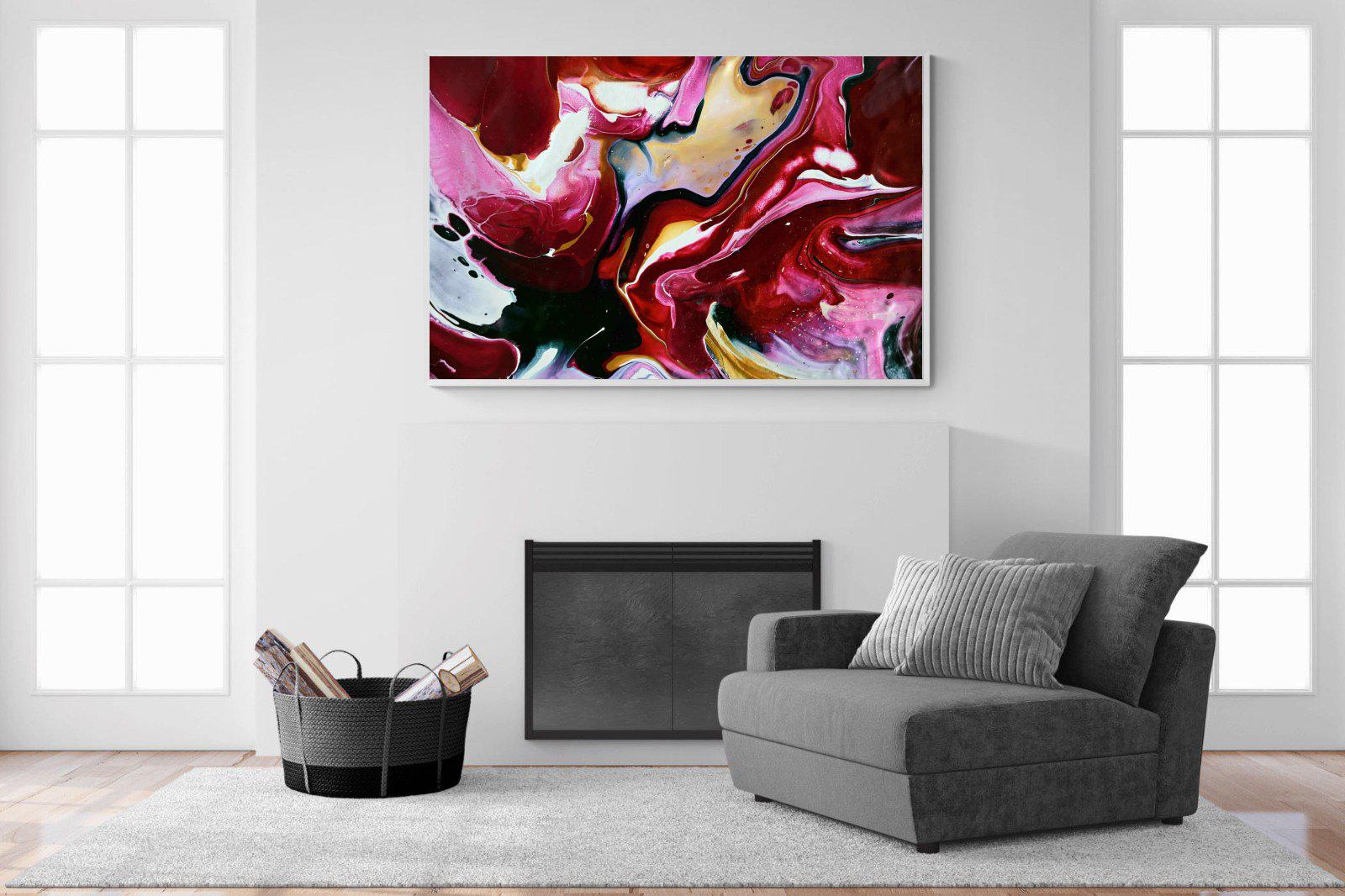Crimson-Wall_Art-150 x 100cm-Mounted Canvas-White-Pixalot