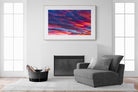 Crimson Sunset-Wall_Art-150 x 100cm-Framed Print-Wood-Pixalot