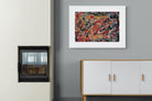 Croaking Movement-Wall_Art-100 x 75cm-Framed Print-White-Pixalot