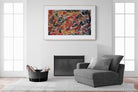 Croaking Movement-Wall_Art-150 x 100cm-Framed Print-Wood-Pixalot