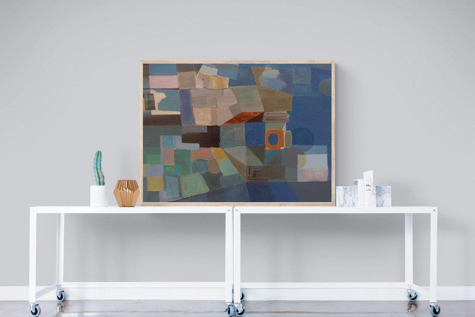 Cubist-Wall_Art-120 x 90cm-Mounted Canvas-Wood-Pixalot
