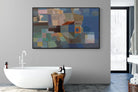 Cubist-Wall_Art-180 x 110cm-Mounted Canvas-Black-Pixalot
