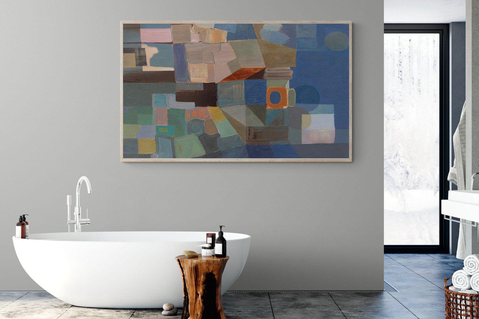 Cubist-Wall_Art-180 x 110cm-Mounted Canvas-Wood-Pixalot