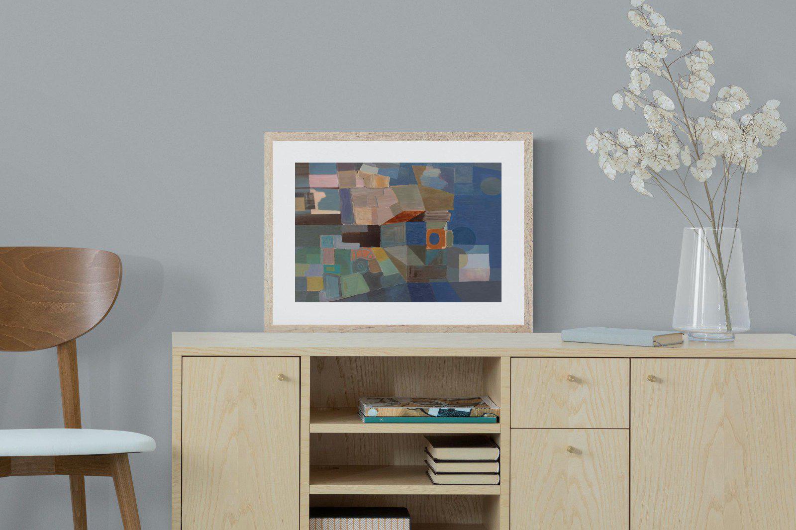 Cubist-Wall_Art-60 x 45cm-Framed Print-Wood-Pixalot