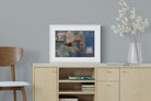 Cubist-Wall_Art-60 x 45cm-Framed Print-White-Pixalot