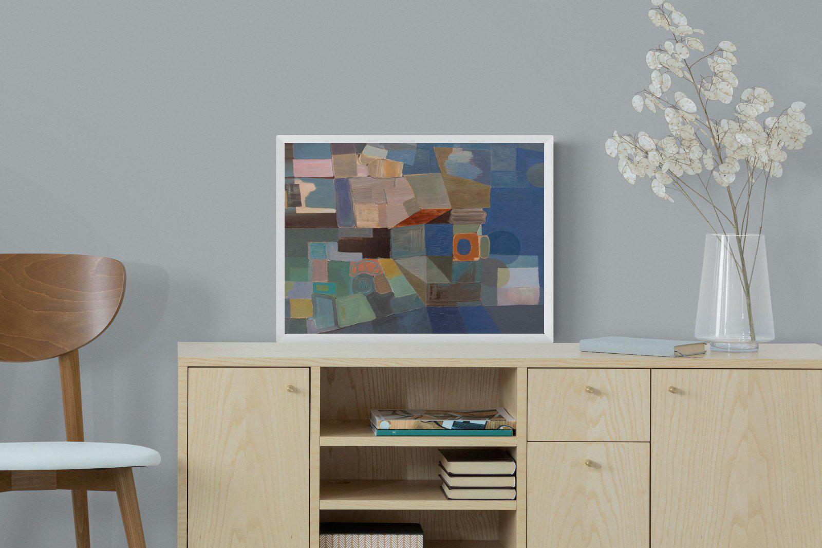 Cubist-Wall_Art-60 x 45cm-Mounted Canvas-White-Pixalot