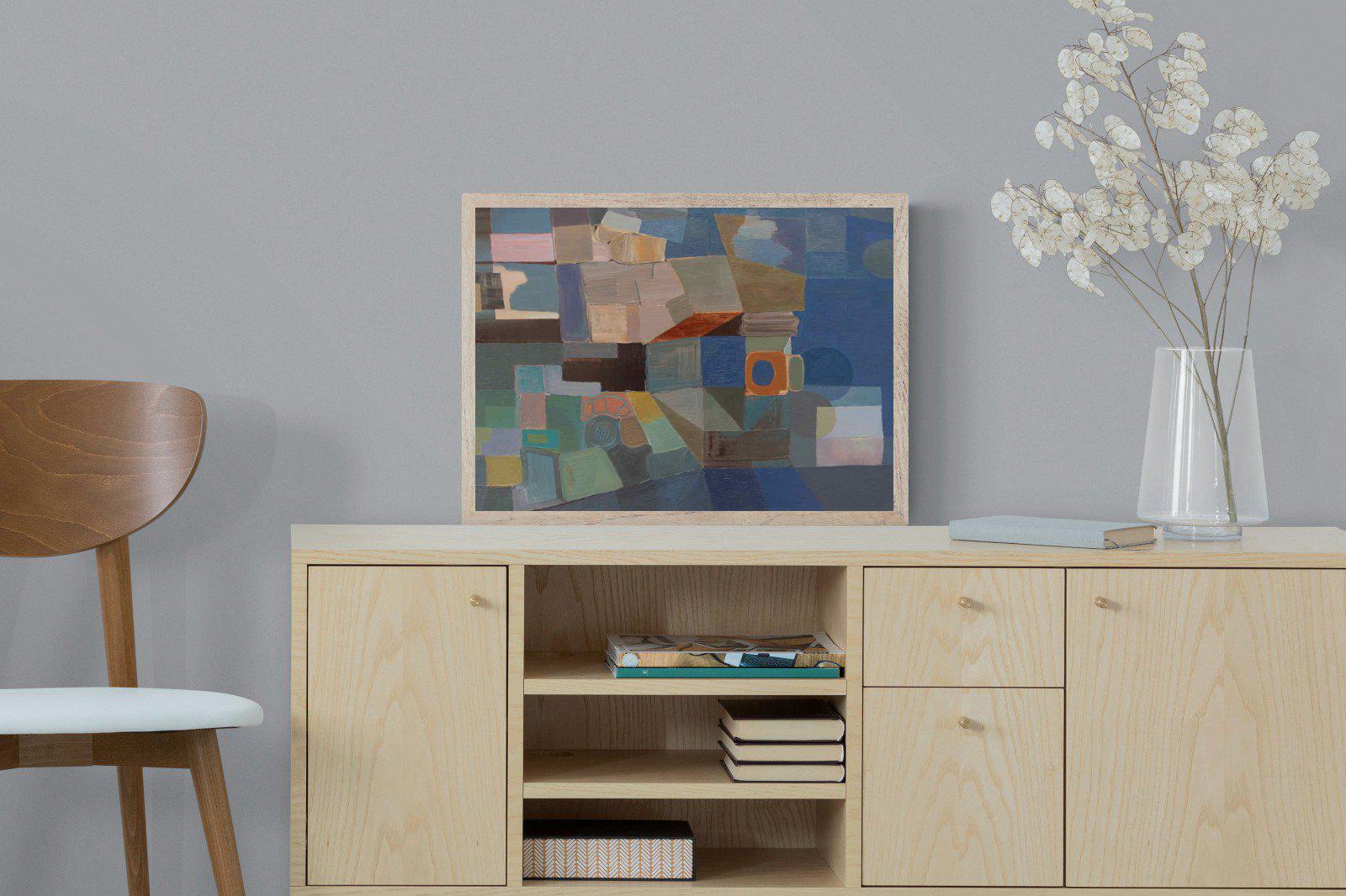 Cubist-Wall_Art-60 x 45cm-Mounted Canvas-Wood-Pixalot