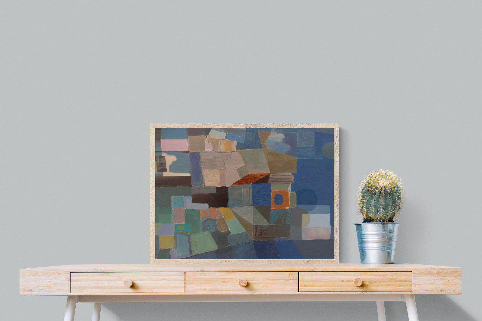 Cubist-Wall_Art-80 x 60cm-Mounted Canvas-Wood-Pixalot