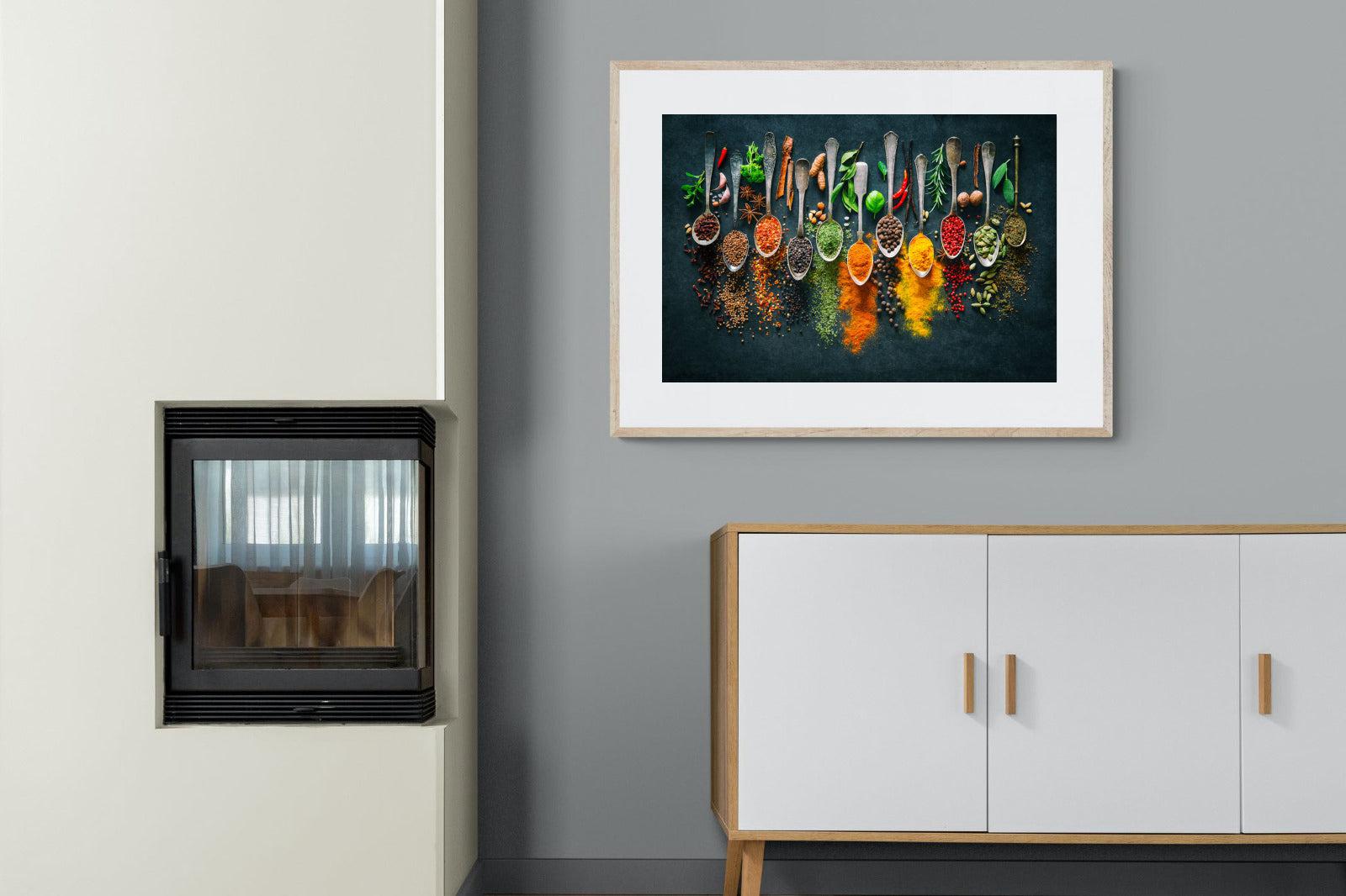 Culinary-Wall_Art-100 x 75cm-Framed Print-Wood-Pixalot